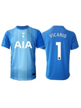 Tottenham Hotspur Guglielmo Vicario #1 Målvakt Replika Borta Kläder 2025-26 Kortärmad